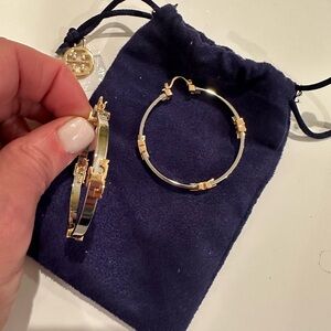 Tory Burch Hoop Earrings